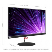 联想（ThinkVision）New X24-20 23.8英寸4mm纤薄机身 TUV滤蓝光爱眼不闪屏 电脑显示器（DPHDMI接口）